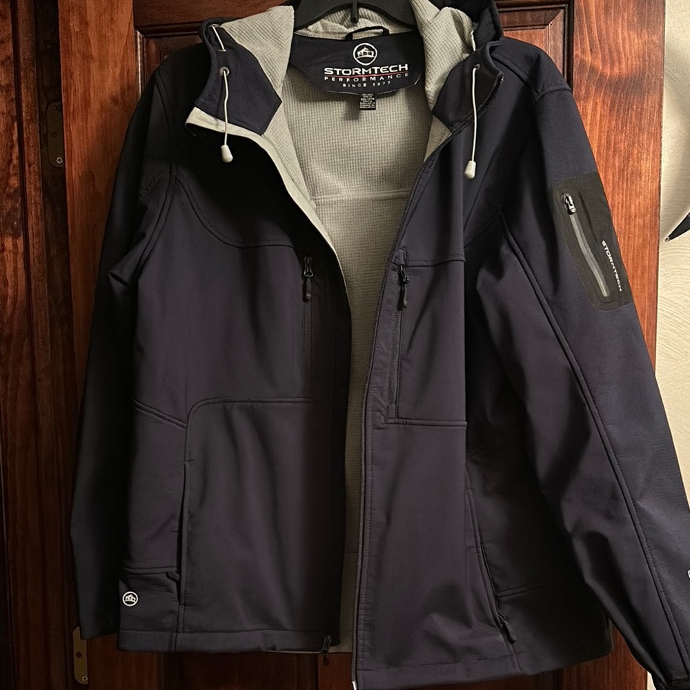 Stormtech Navy Blue Hooded Jacket
